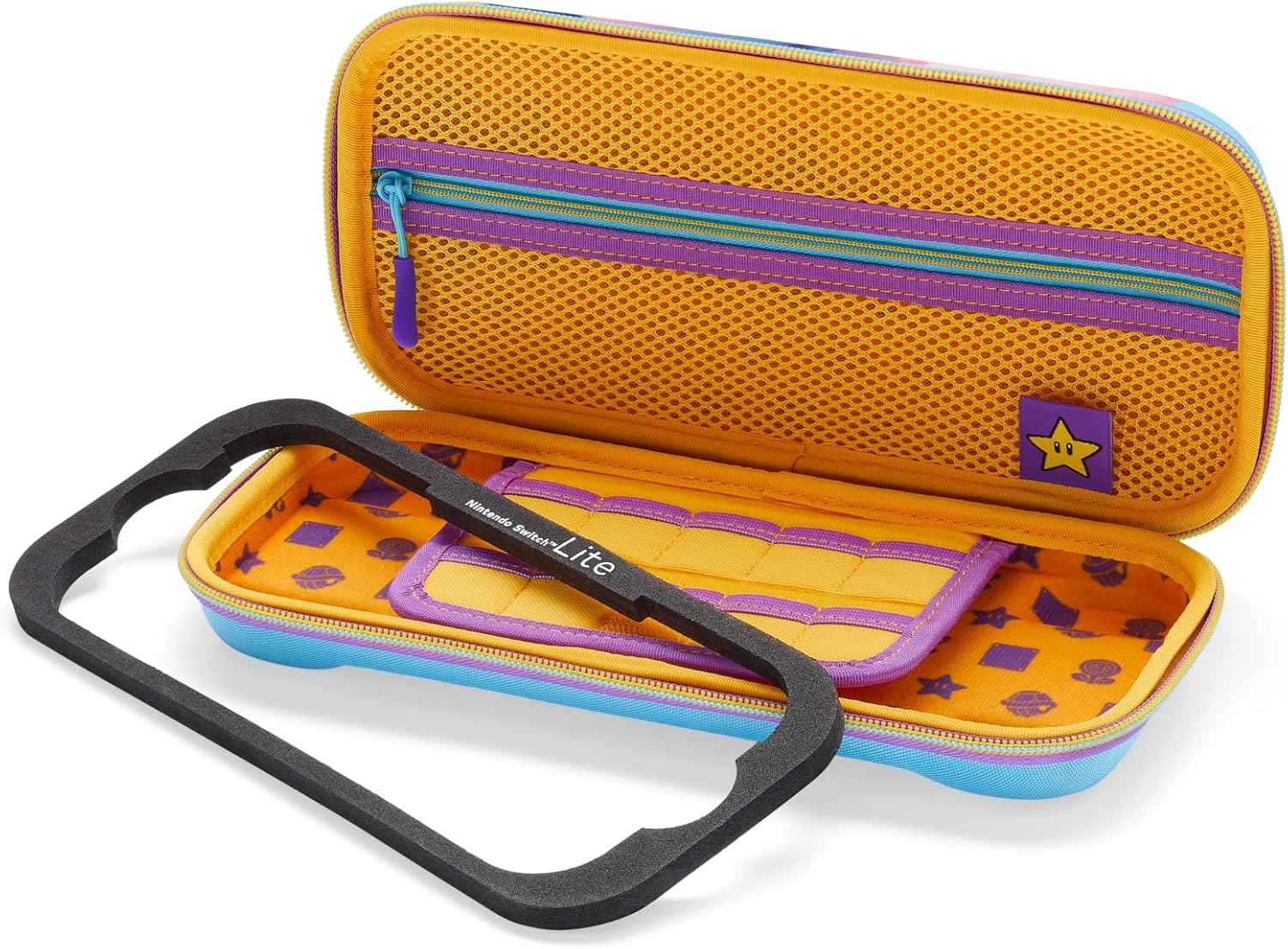 PowerA beschermhoes voor Nintendo Switch (OLED model), Nintendo Switch en Nintendo Switch Lite - Heldenkleurenplons, Beschermhoes, Gamehoes, Consolehoes, Accessoires, Opslag, Officieel gelicentieerd