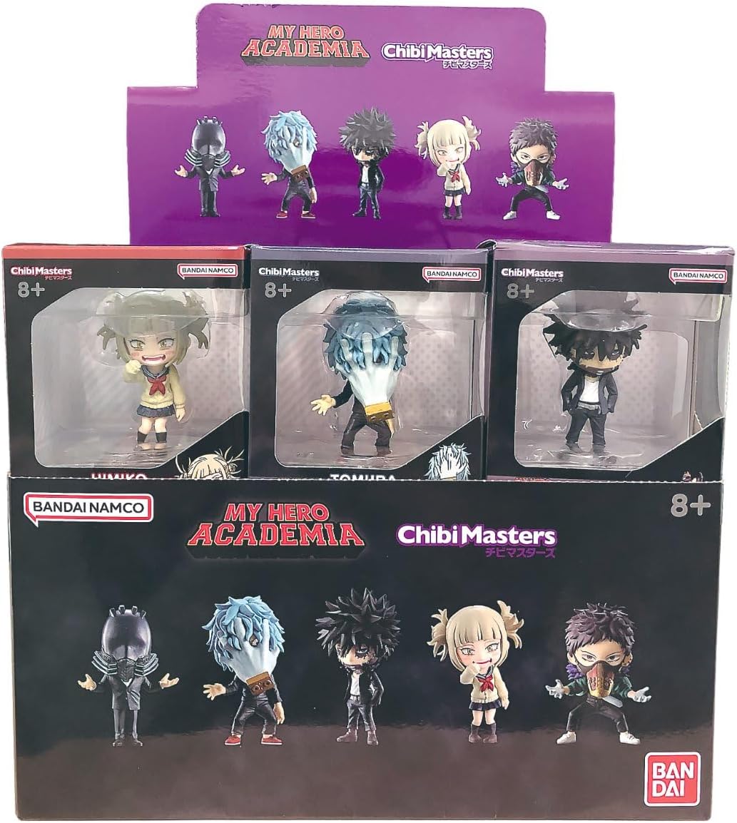 Chibi Masters VE93832 Overhaul Kai Chisaki Bandai 8 cm Mini-Spielzeug mit Fensterkasten basierend auf My Hero Academia Manga Sammlerstück Anime Figuren Machen Geschenke