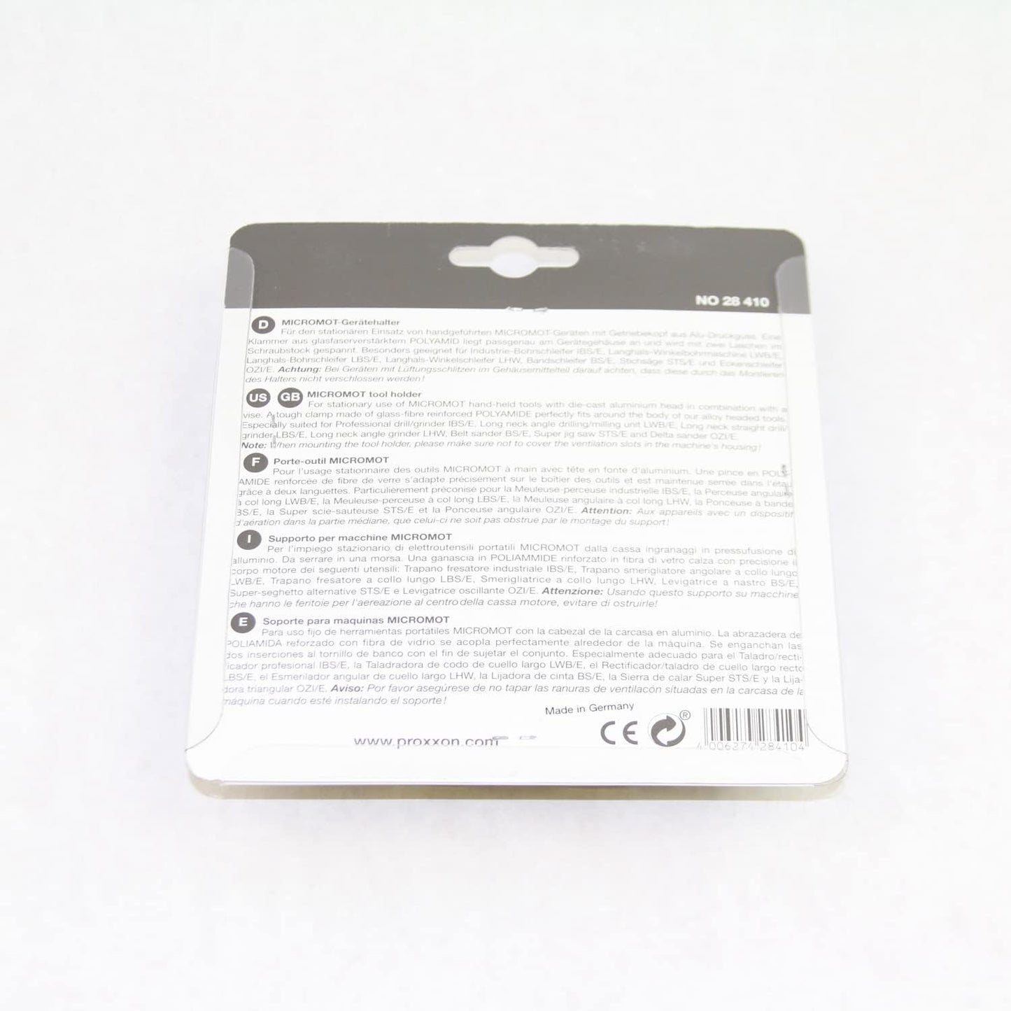 PROXXON 2228410 - Soporte abrazadera micromot