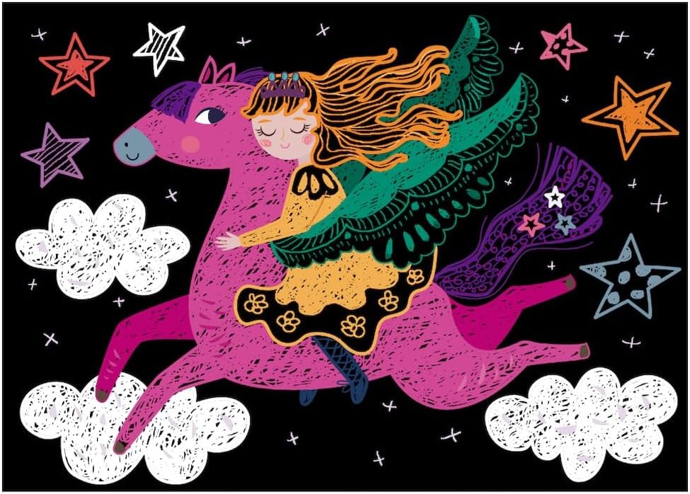 Avenir Mini Scratch Boek - Prinses
