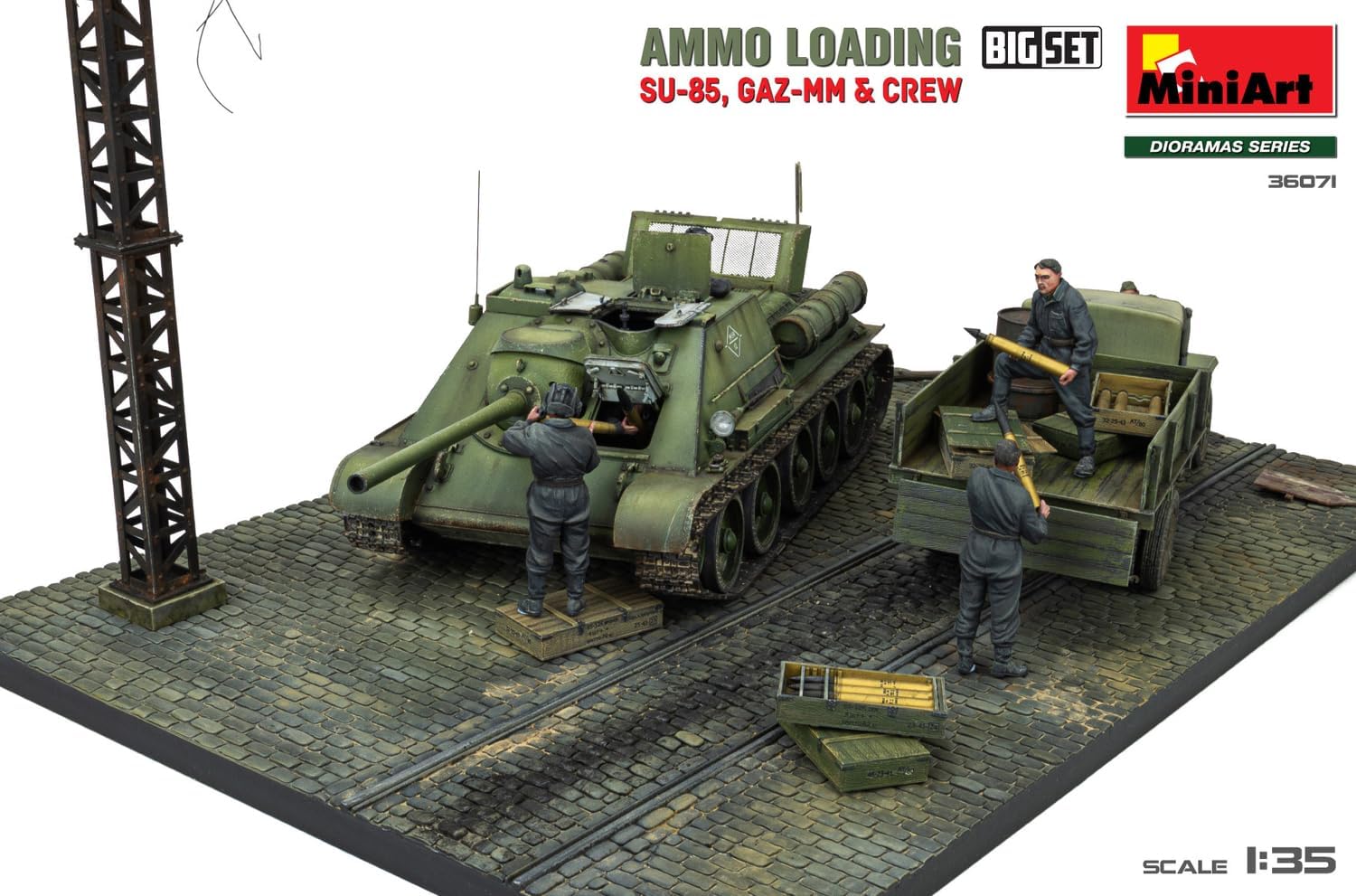 MiniArt MIN36071 Scala Model kit, Non verniciato