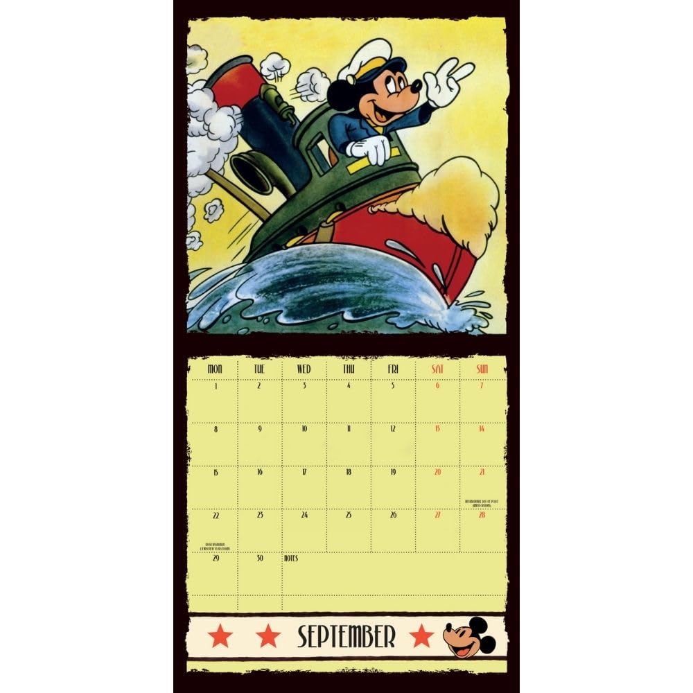 Disney Mickey Mouse 2025 – Wandkalender: Original Danilo-Kalender (Wall-Kalender