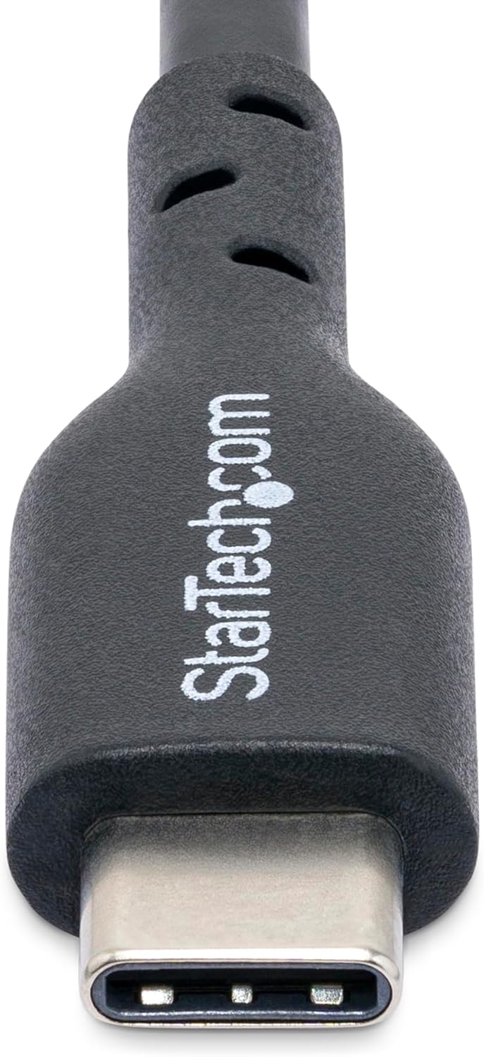 StarTech.com Cavo di Ricarica USB-C da 3m, cavo USB C, cavo di ricarica USB 2.0 Type-C per laptop, Power Delivery 60W 3A, M/M