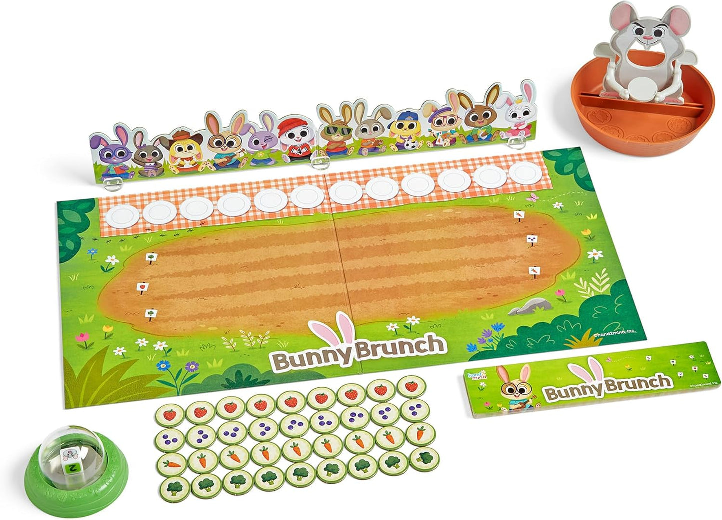 Learning Resources Bunny Brunch Board Game, Ages 3+, Preschool Games, Maths Games for Kids, Classroom Games for Early Years, Patterning Skills, 2-4 Player
