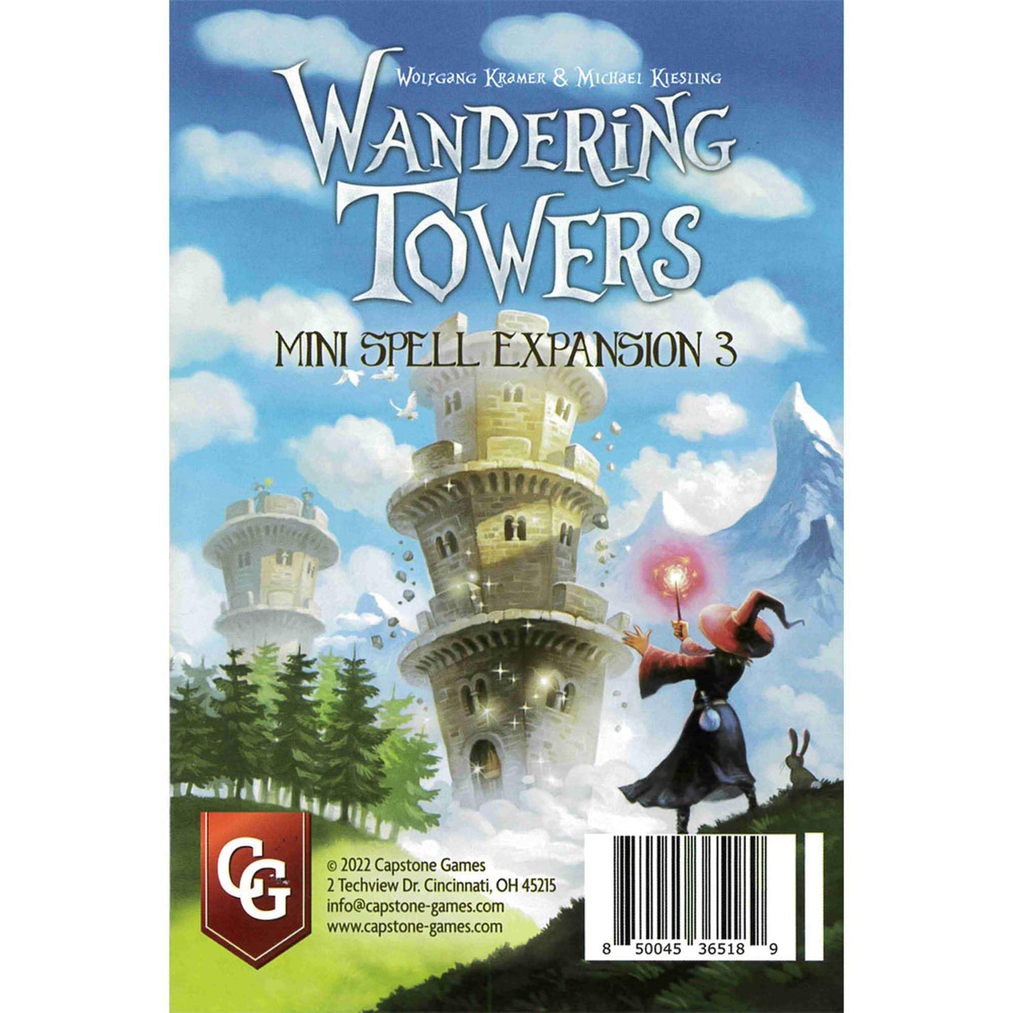 Capstone Games Wandering Towers Mini Expansion 3 Board Game Expansion 1 to 6 Players Ages 10+