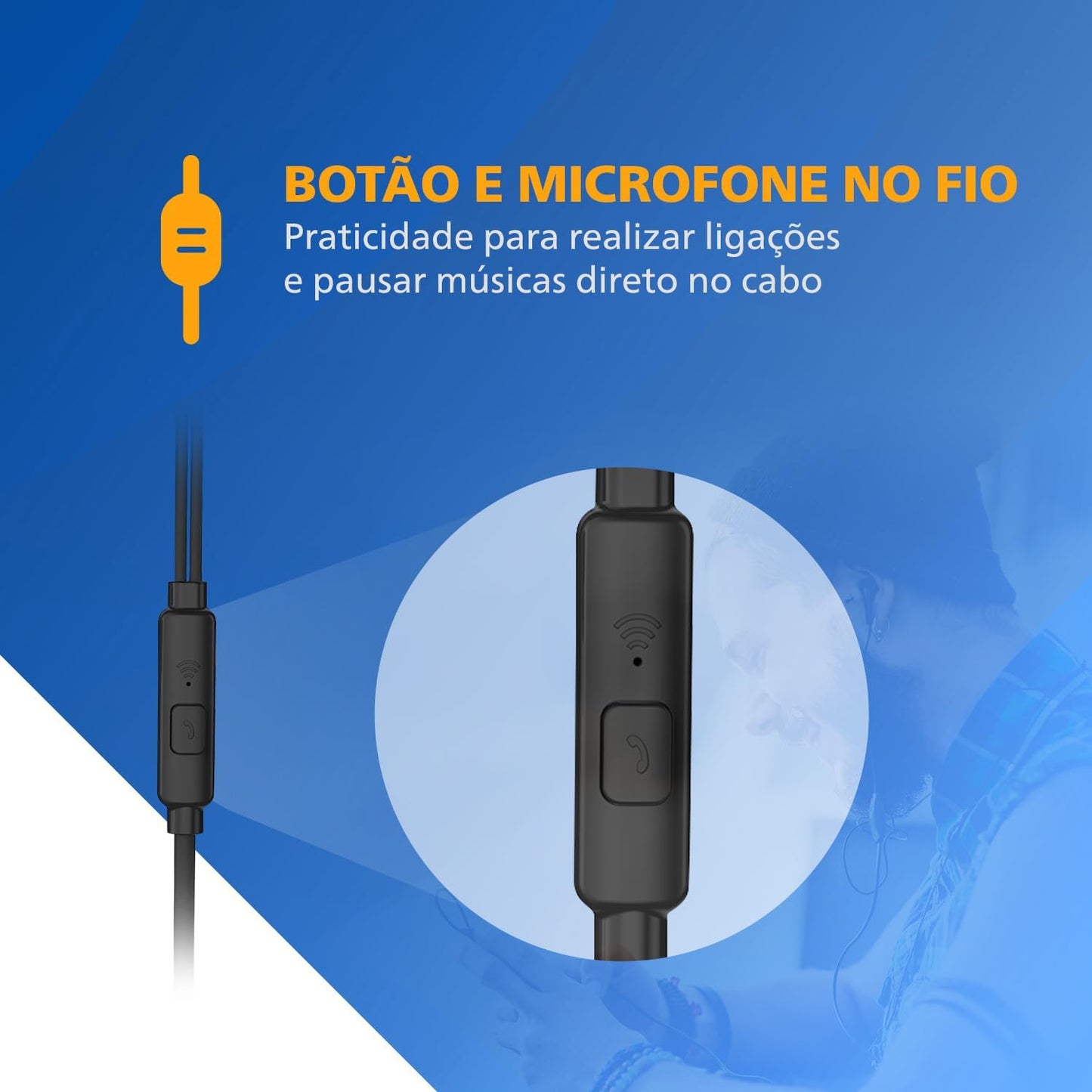 PHILIPS Taue101Bk/00 In Ear Headphone Bk