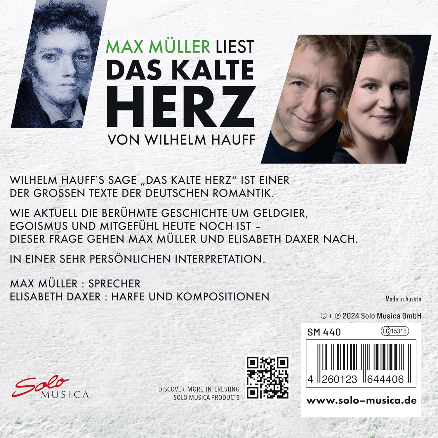 Max Müller liest Das Kalte Herz