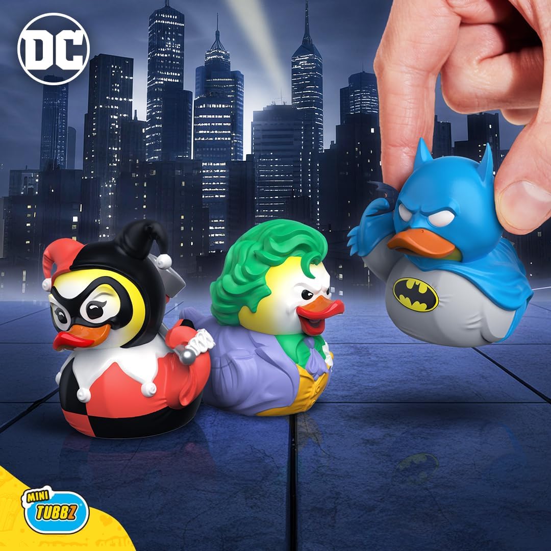 TUBBZ Mini The Joker Collectible Vinyl Rubber Duck Figure - Official DC Comics Merchandise - Comic Book TV & Movies