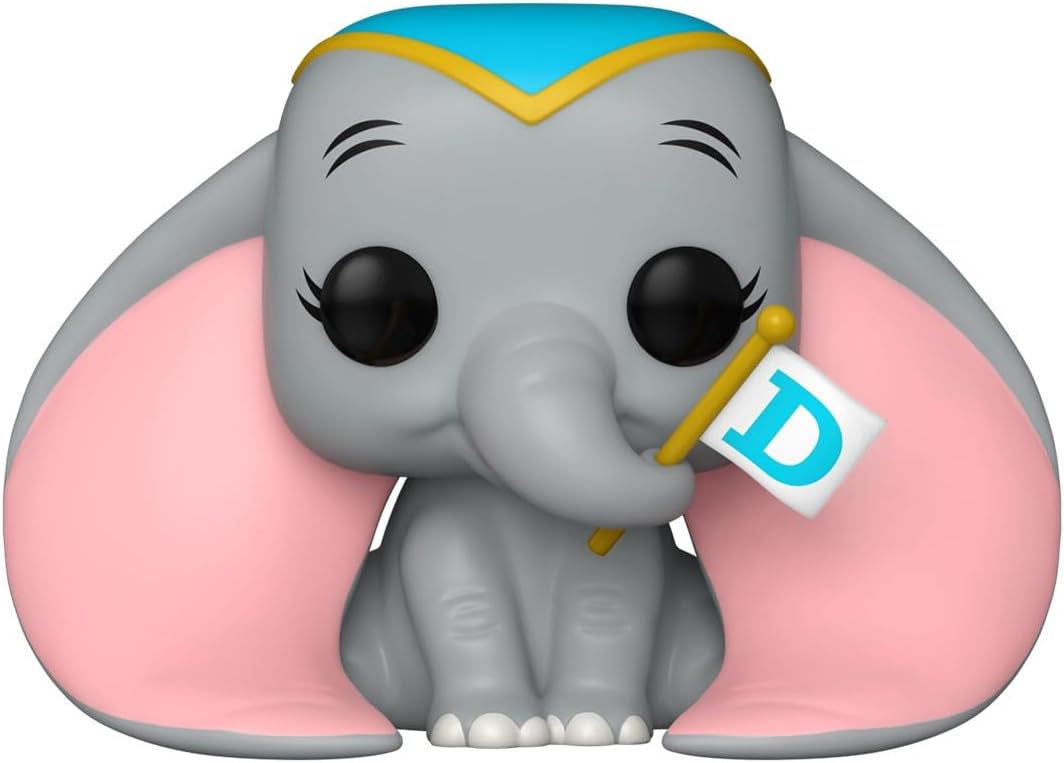 Funko Pop! Disney: Dumbo – Dumbo With Flag - Collectable Vinyl Figure - Gift Idea - Official Merchandise - Toys for Kids & Adults - Movies Fans - Model Figure for Collectors and Display