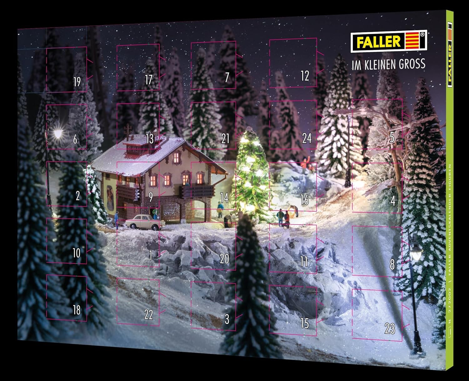 FALLER 272002 N FALLER Advent Calendar Figures Gauge N