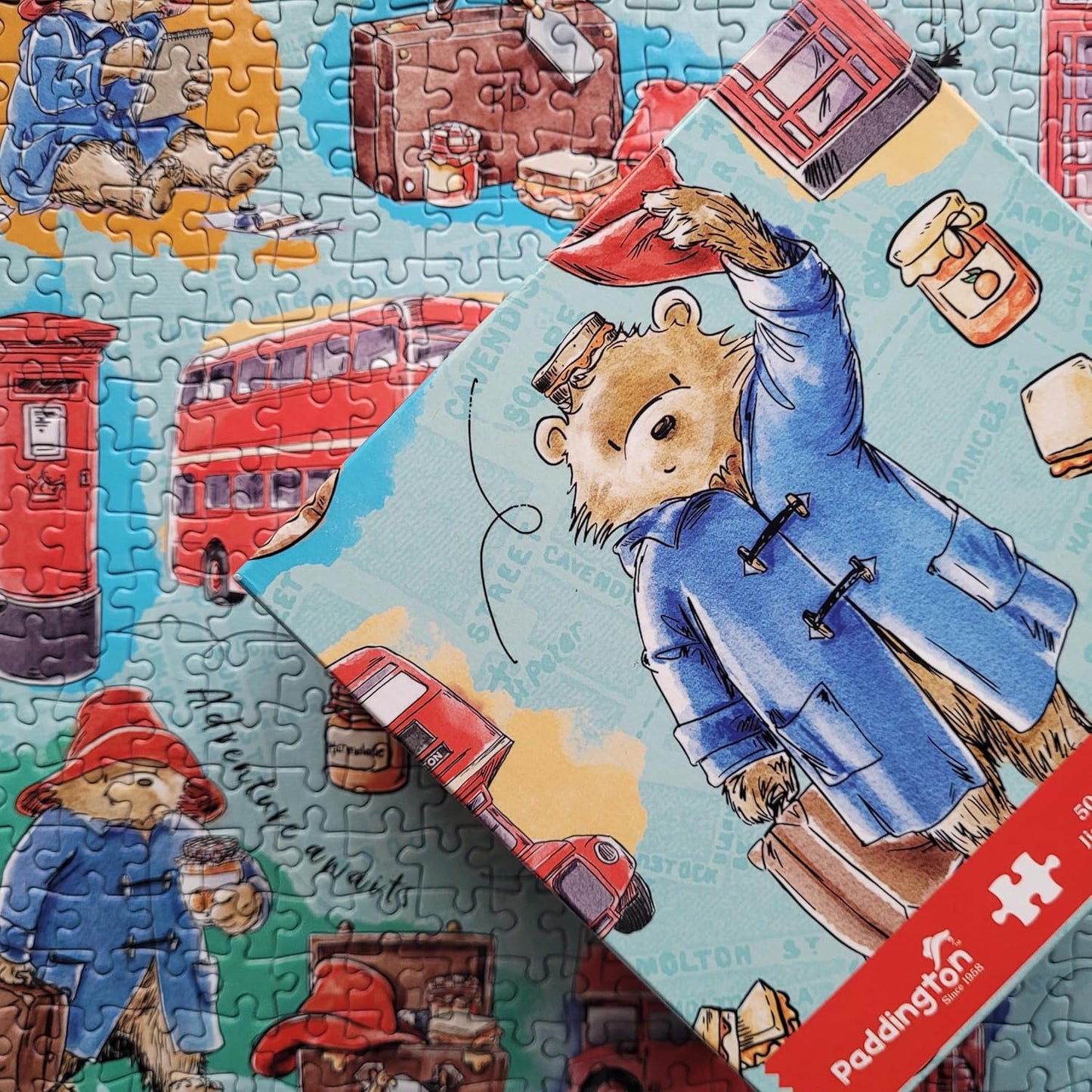 Paddington 500 Piece Gift Puzzle Classic Character Sustainable Family Puzzle Premium 100% Recycled Board Great Gift for Adults and Children | Gibsons Games