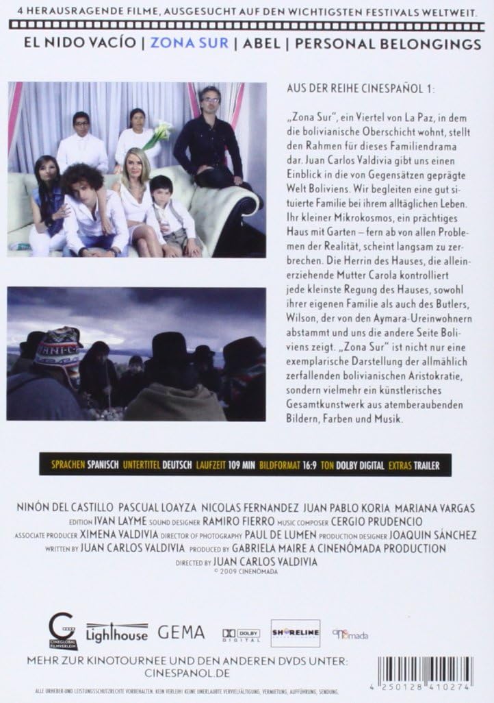 Zona Sur (Aus der spanisch-lateinamerikanischen Filmtournee Cinespañol) (OmU