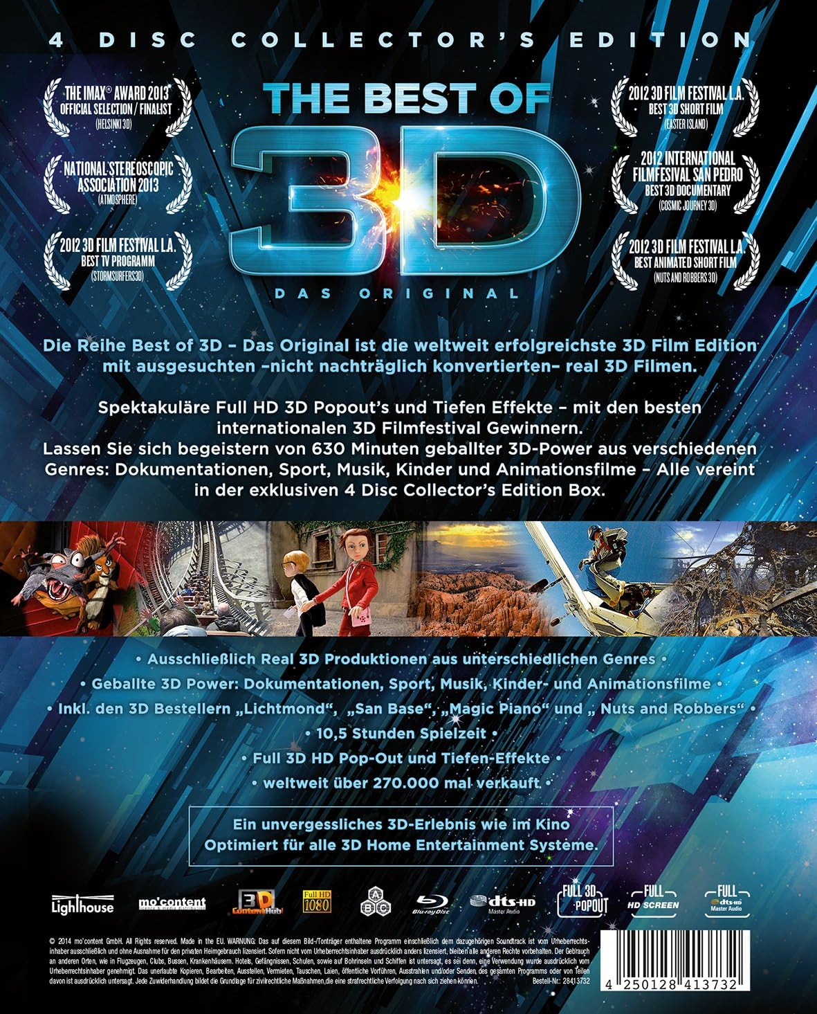 Best of 3D, 4 Disc Collector's Edition (exklusiv bei Amazon.de)