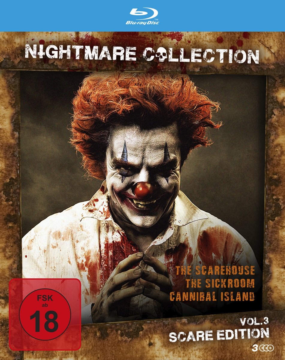 BOOTH,SARAH/MURRAY,KIMBERLY-SUE/BARREL,KATHERINE - NIGHTMARE COLLECTION-VOL.3: SCARE EDITION (1 Blu-ray