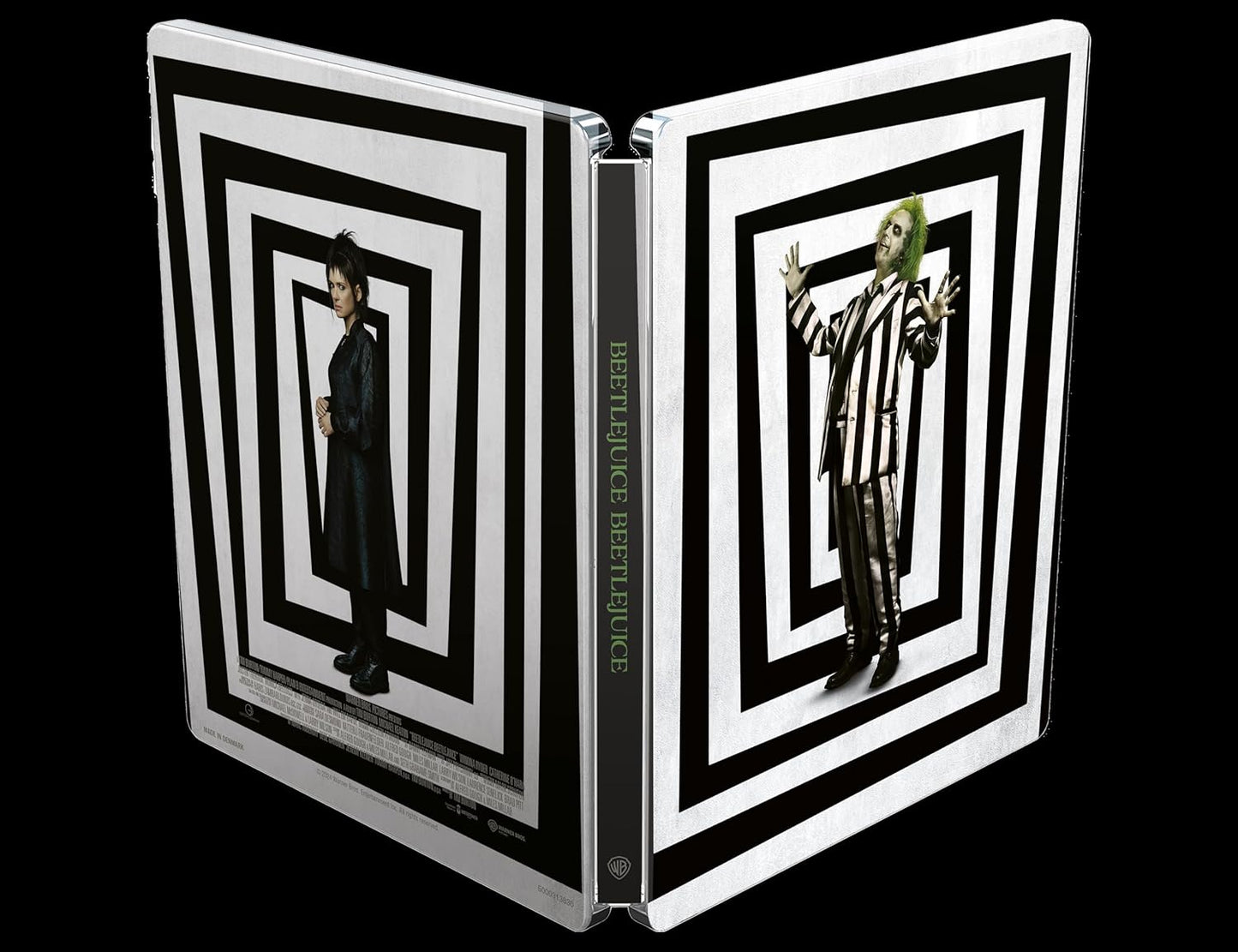 Beetlejuice Beetlejuice Limited Edition 4K UHD Steelbook - Italian Import