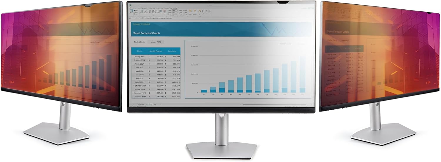 27 INCH Gold Monitor Privacy Screen/Filter