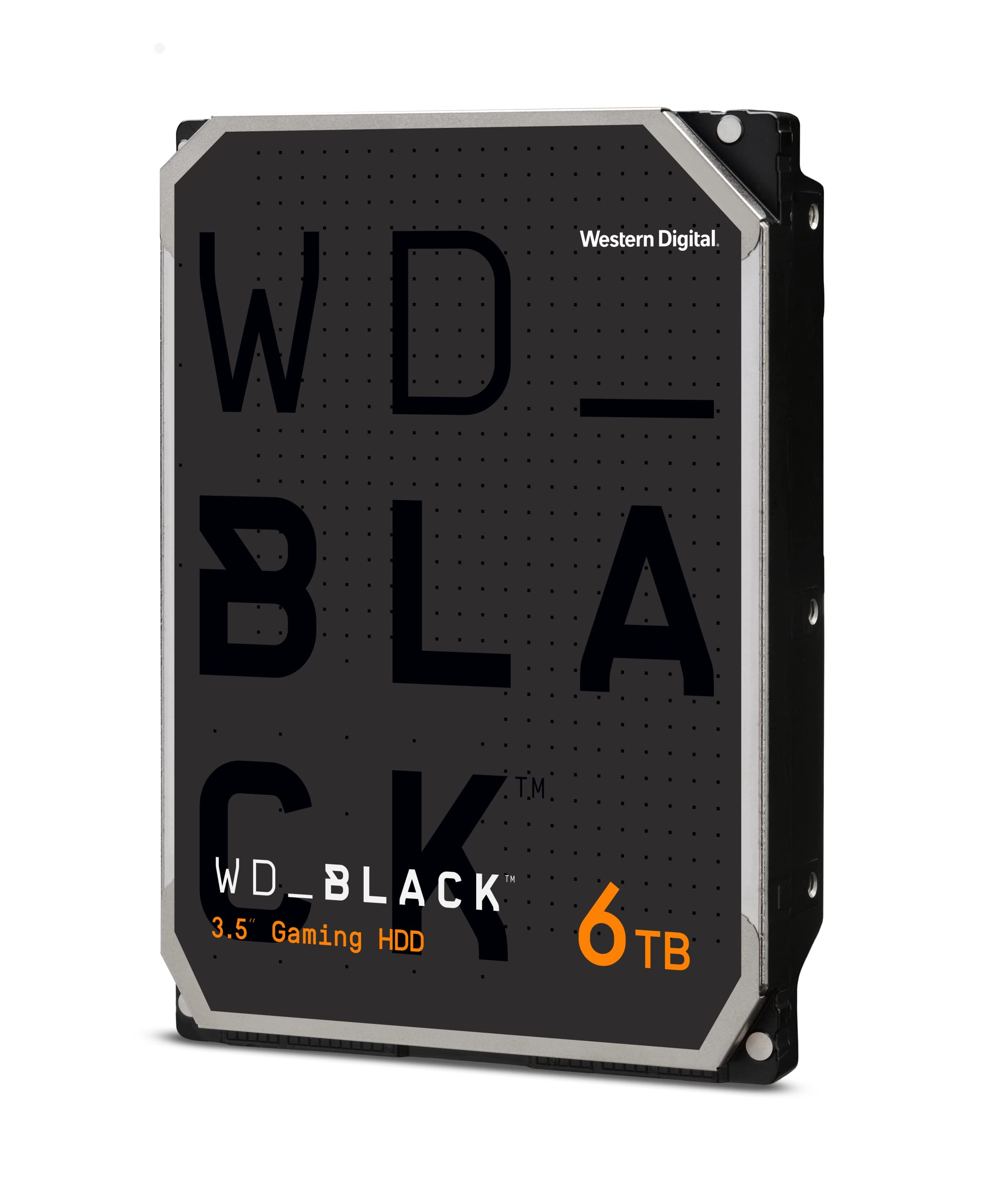 Western Digital 6TB WD_Black Performance Internal Hard Drive HDD - 7200 RPM, SATA 6 Gb/s, 256 MB Cache, 3.5" - WD6004FZBX
