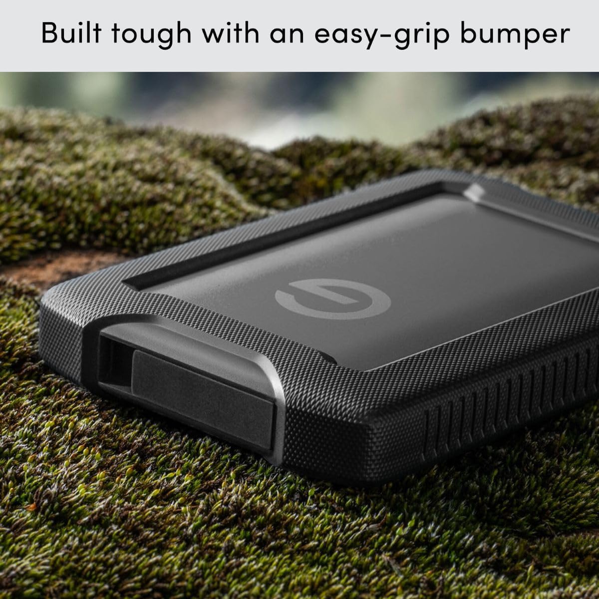SanDisk Professional 4TB G-Drive ArmorATD, portable rugged external hard drive, HDD up to 130 MB/s, Dust, Drop, Shock & Water resistant, USB-C (5Gbps), USB 3.0, Thunderbolt 3