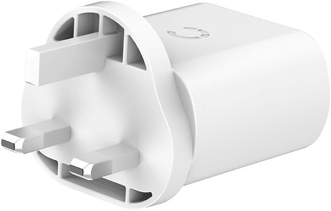 Cygnett PowerPlus 32W USB-C Wall Charger with Dual Ports UK - White