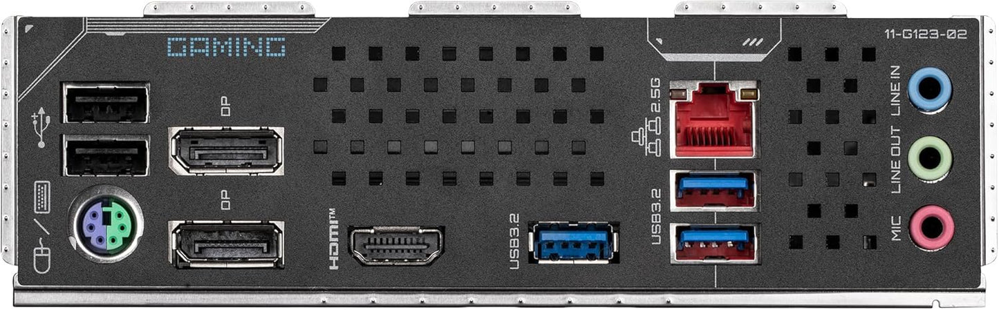 GIGABYTE Z890M GAMING X Motherboard - Supports Intel Core Ultra (Series 2) CPUs, 8+1+2 phases VRM, up to 8800MHz DDR5 (OC), 1xPCIe 5.0 + 2xPCIe 4.0, 2.5GbE LAN, USB 3.2 Gen 1