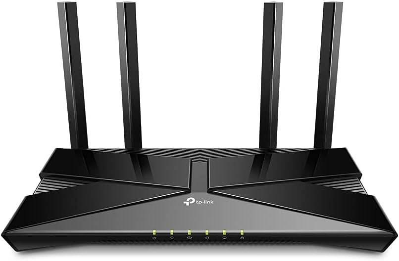 TP-Link Archer AX1500 Router WiFi 6 AX1500Mbps, WiFi Router,Gigabit Ethernet Ports, VPN Router Server, Easy Setup, Internet Booster Routers, WiFi Booster, WPA3 Cybersecurity, Gaming Xbox-PS4-Steam AX1500 WiFi 6