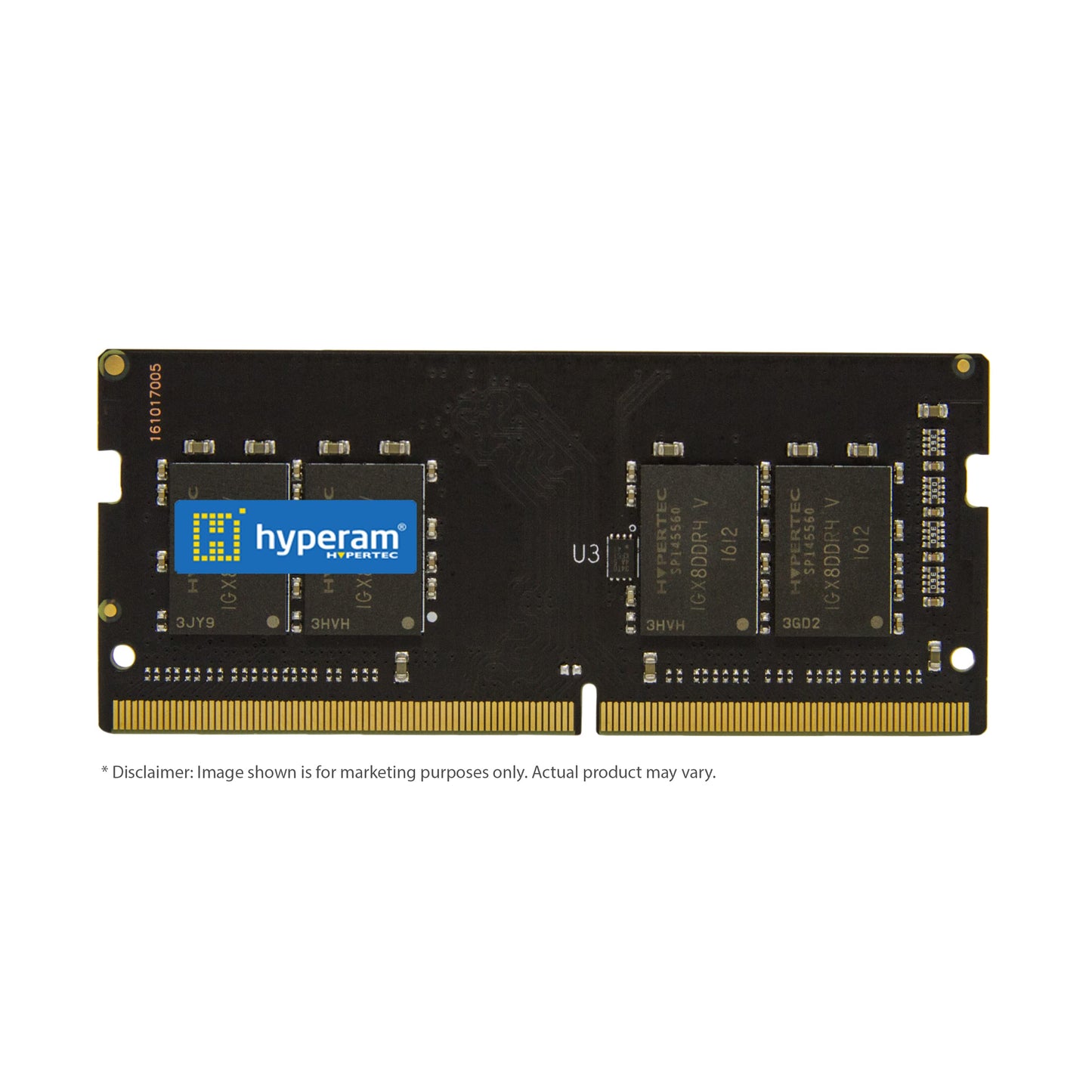 Hypertec Hyperam 32GB DDR4-3200 2Rx8 1.2V 260Pin SODIMM Memory Module 32GB 3200MHz 3200MHz