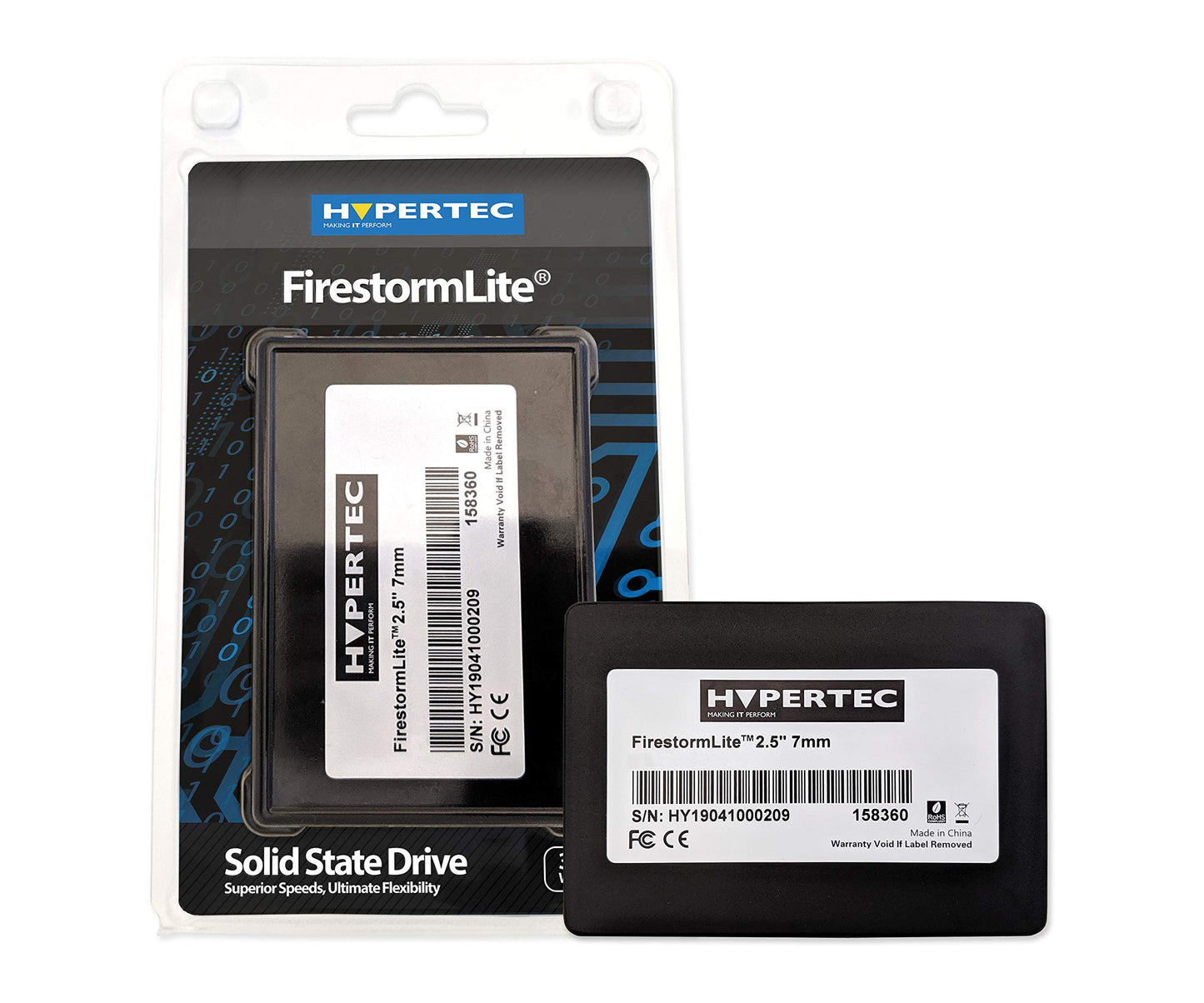 Hypertec FirestormLite 240 GB 2.5-Inch 7 mm SATA 6Gbps Solid State Drive with 9.5 mm Adapter