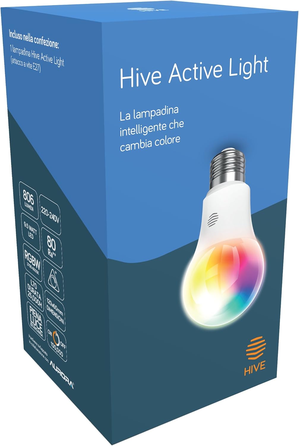 Hive Active Light Col Change Screw ITL