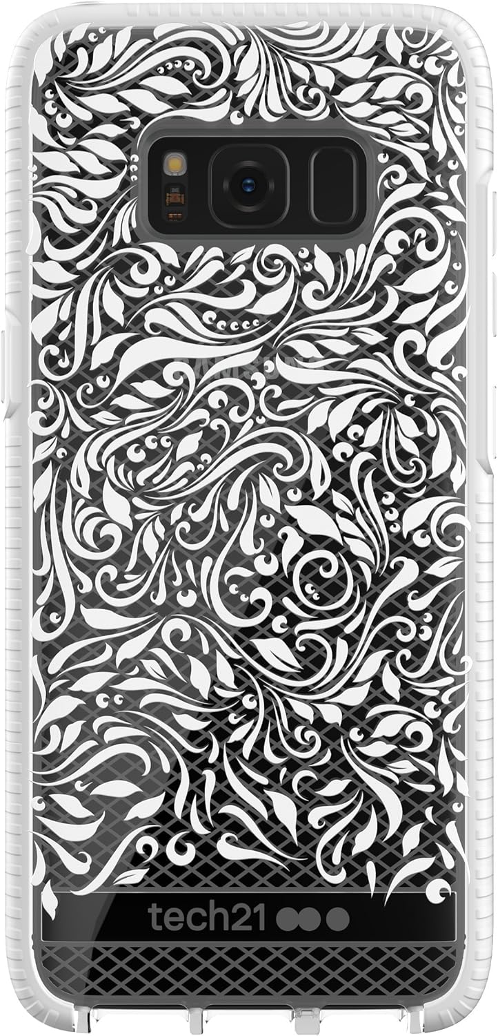 tech21 EVO Check Lace Edition Galaxy S8 Clear/White