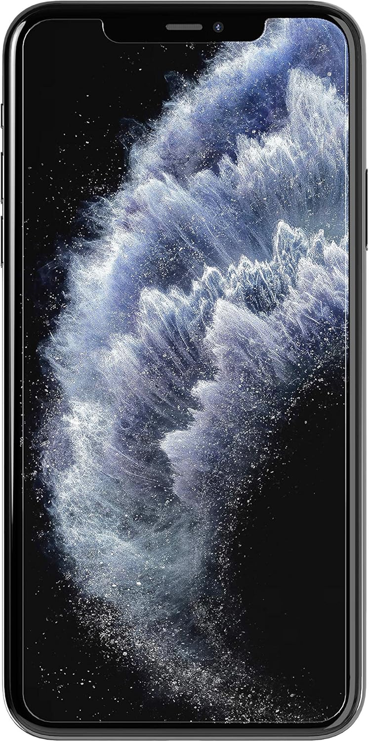 Tech21 Screen Protector Scratch-Resistant Toughened Tempered Glass with BulletShield for Apple iPhone 11 Pro Max - Impact Glass - Clear