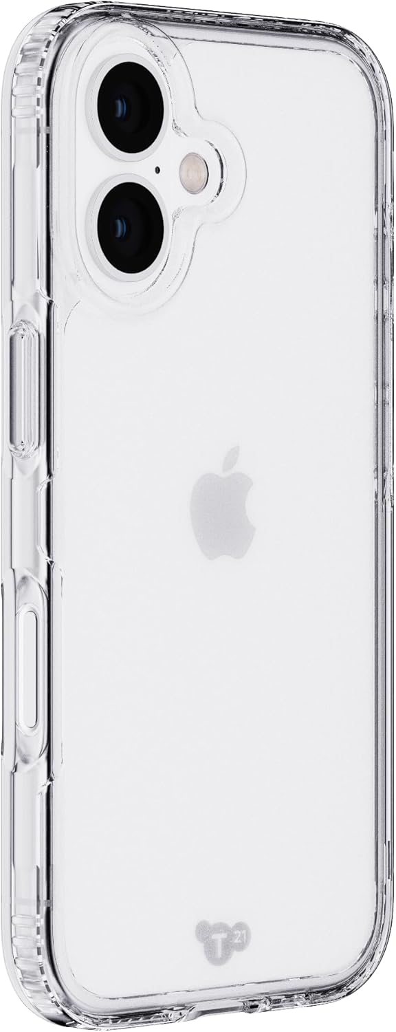 Tech21 EvoClear for iPhone 16 Transparent - Impact Protection Case - in Clear