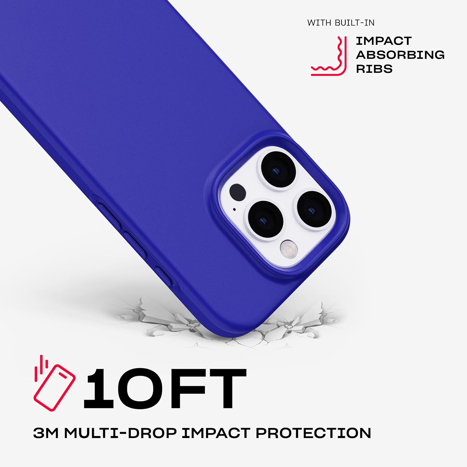 Tech21 EvoLite for Alvington Ultra Thin - Impact Protection Case - in Cobalt Blue