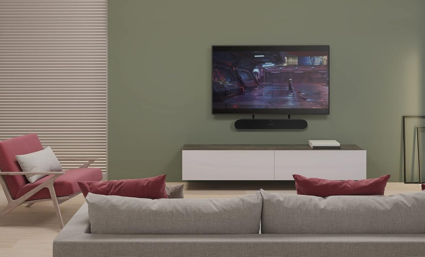 Flexson TV Mount Attachment for Sonos Ray in Black