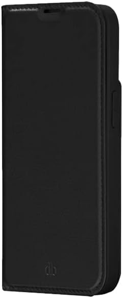 Dbramante1928 Oslo Flip Case for iPhone 14, Black