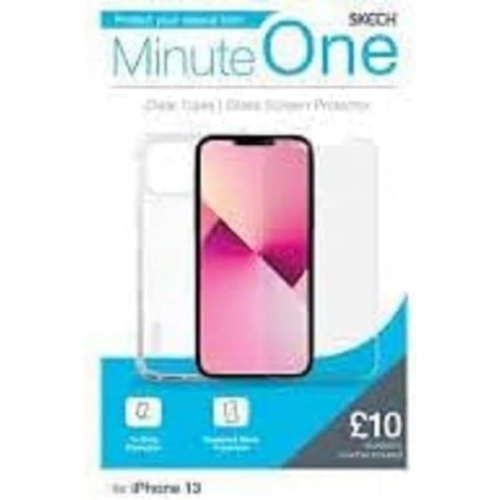 menatwork SKECH Minute One iPhone 13 Clear