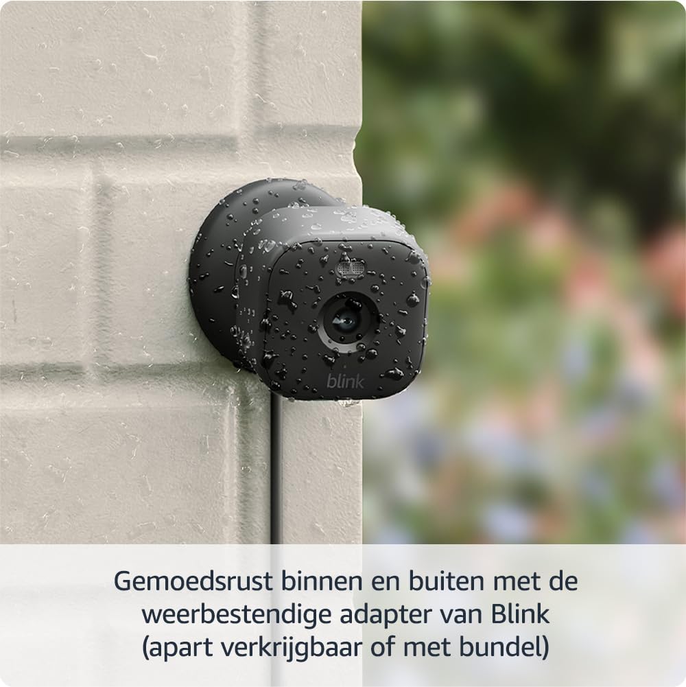 Blink - Mini 2 Smart Indoor Security Camera 2Pcs Set Black
