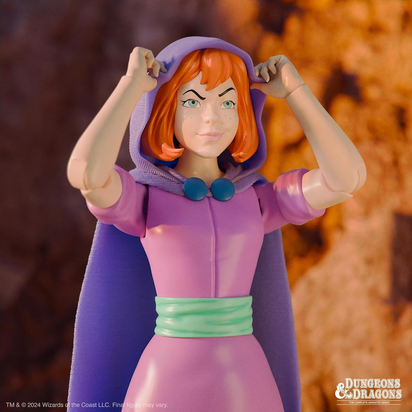 Super7 Dungeons & Dragons Sheila The Thief - 7" Dungeons and Dragons Action Figure with Accessories Vintage Collectibles and Retro Toys