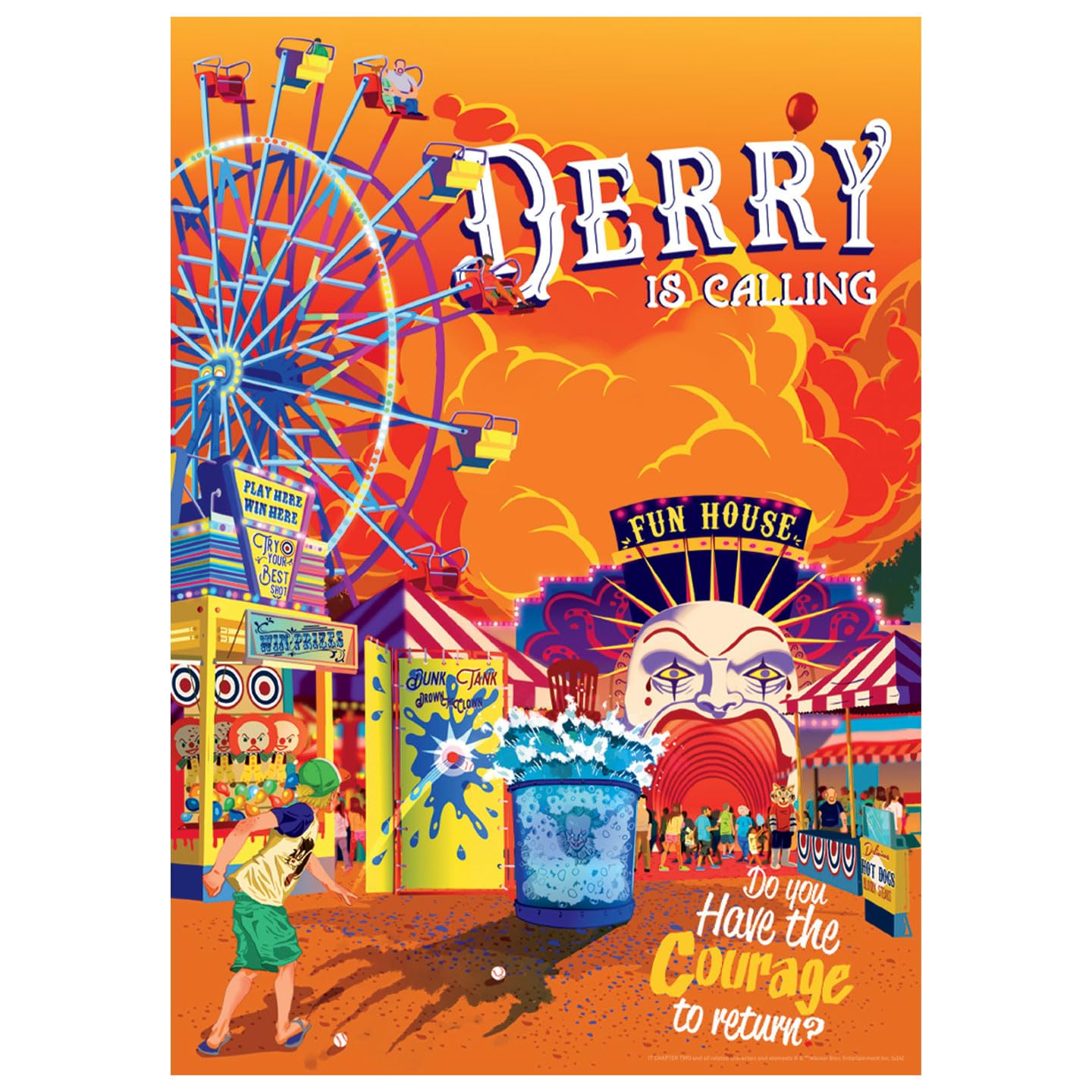 FaNaTtik IT Derry Fairground Art Print