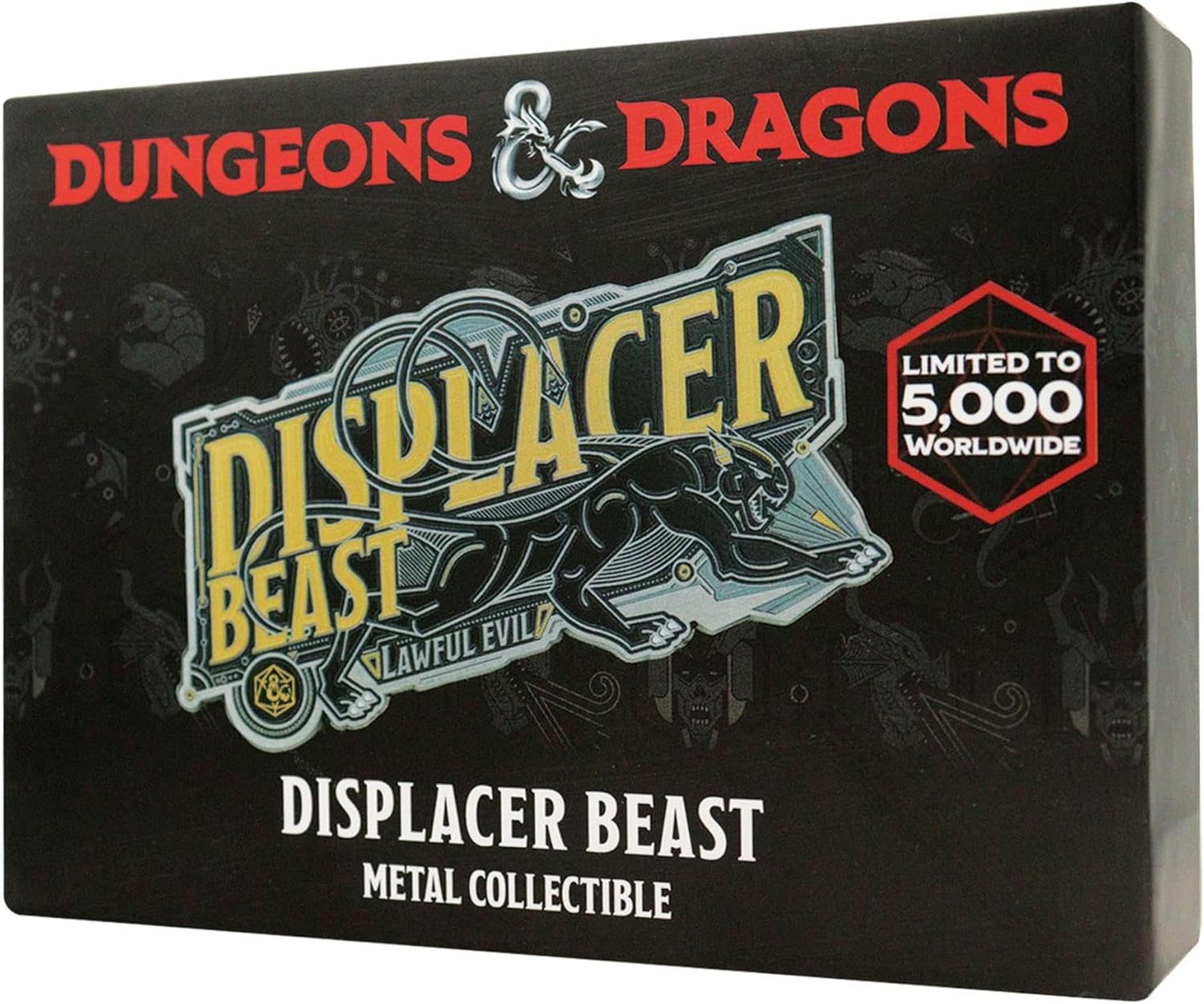 FaNaTtik Dungeons & Dragons Displacer Beast Collectible Metal Ingot