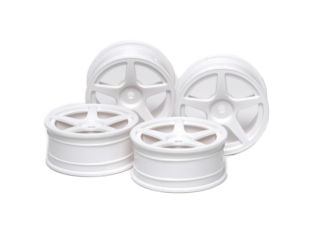 TAMIYA 300053471 – Rims, 4, narrow, 5 spokes tour.