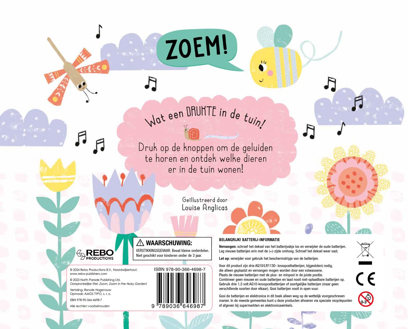 Rebo Publishers - Luister Mee In de Tuin