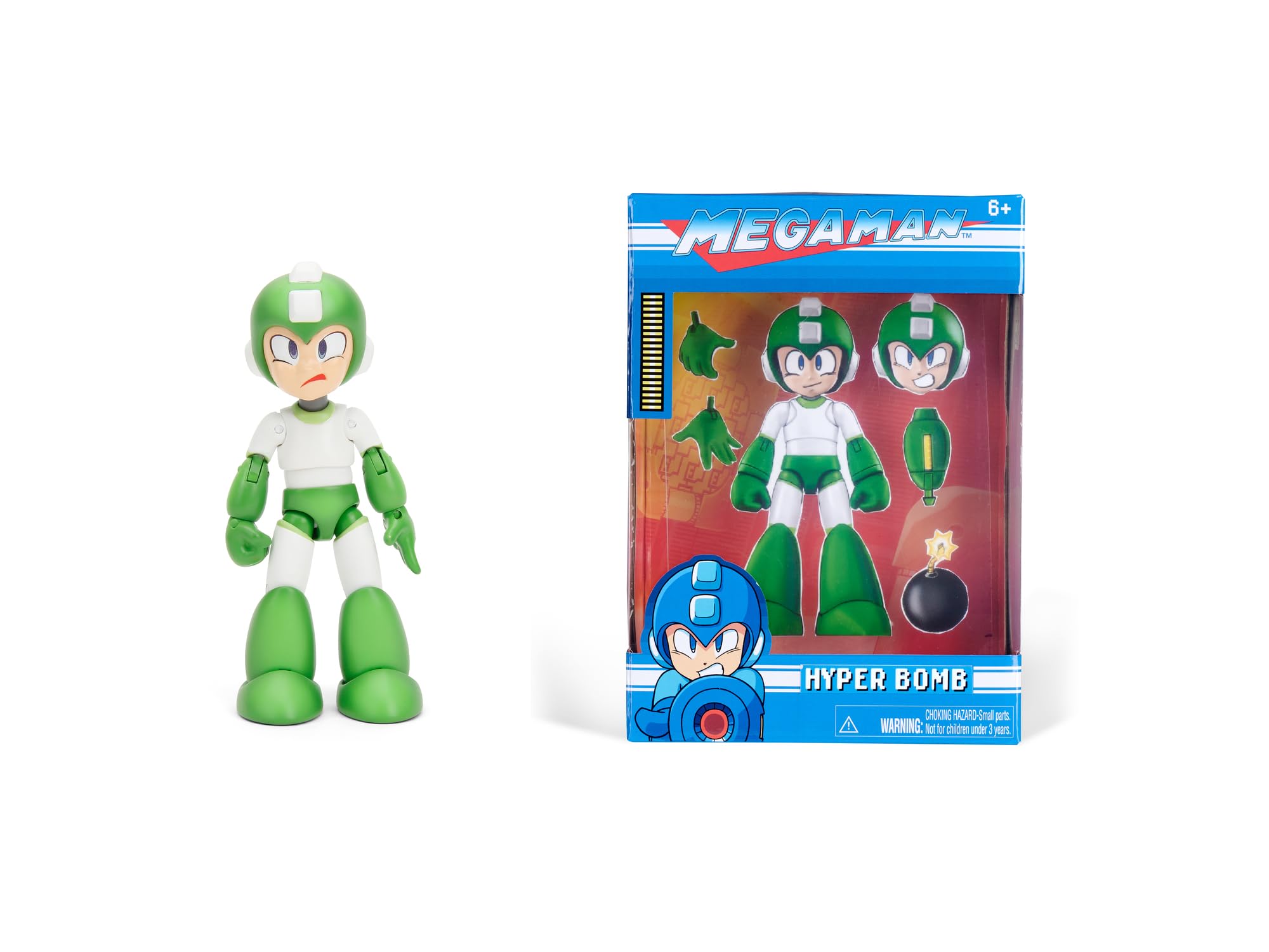 Jada Toys - Mega Man Hyper Bomb 4,5" Figure