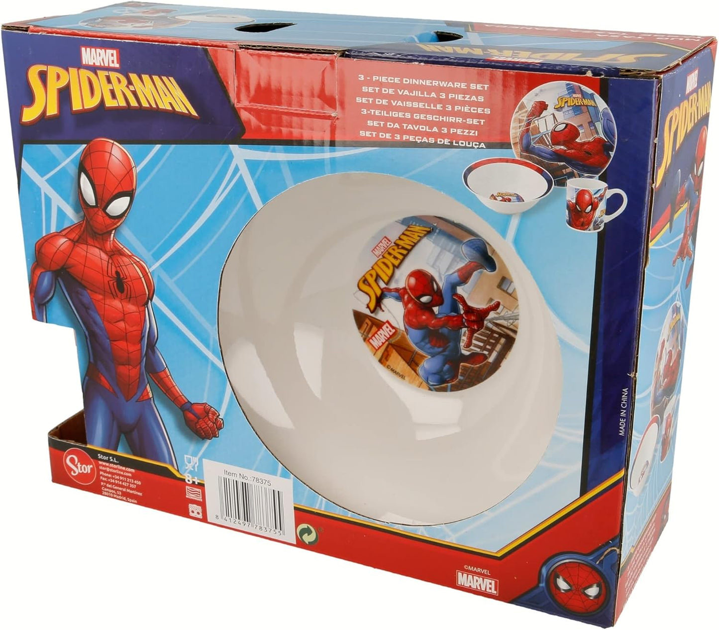 Stor -3-Piece Gift Set - Spiderman (188508733-78375)