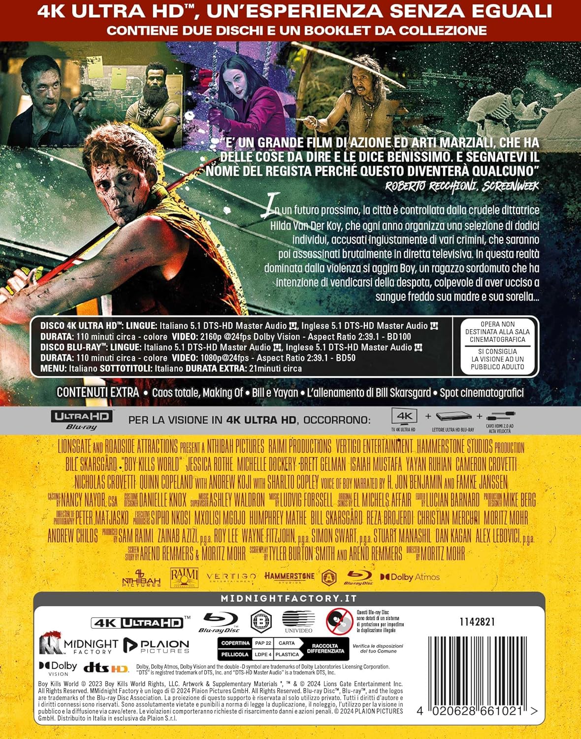 Boy Kills World (Limited 4K UHD + Blu-ray