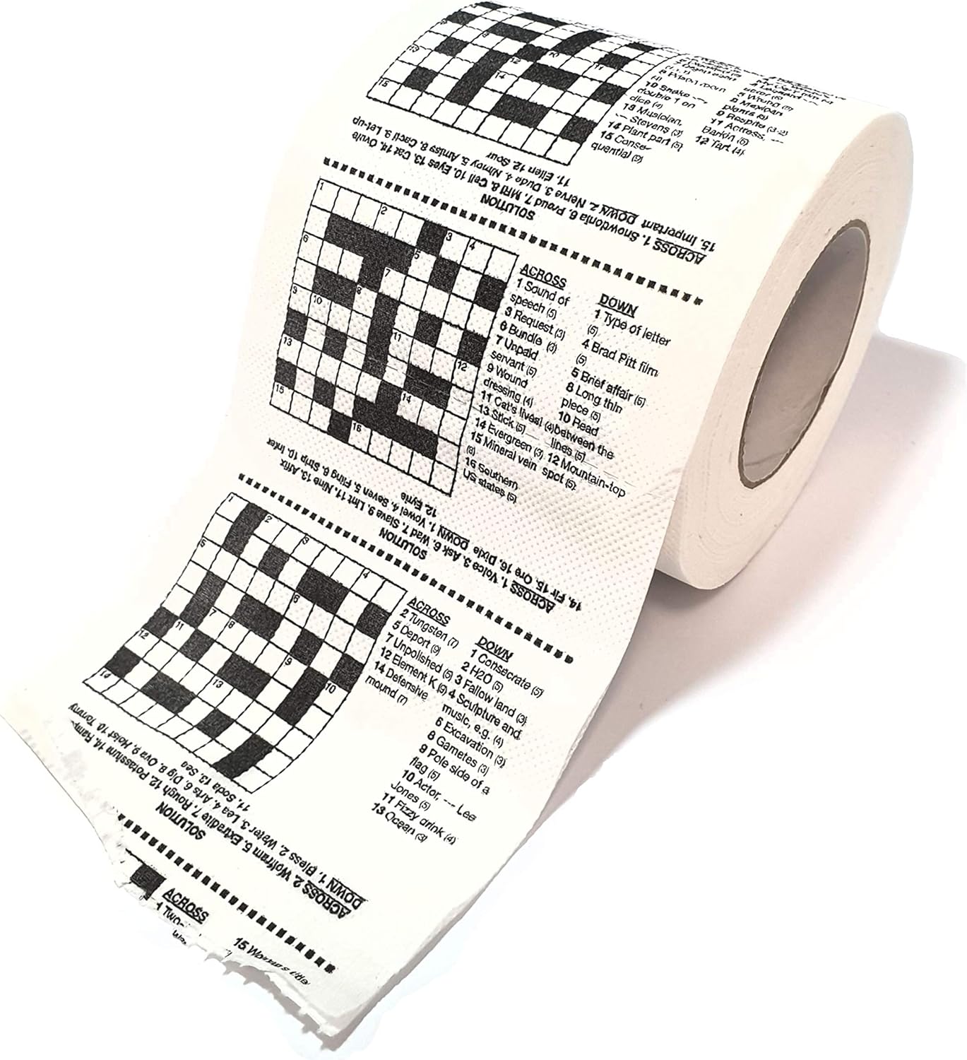 Crosswords For The Can Loo Roll