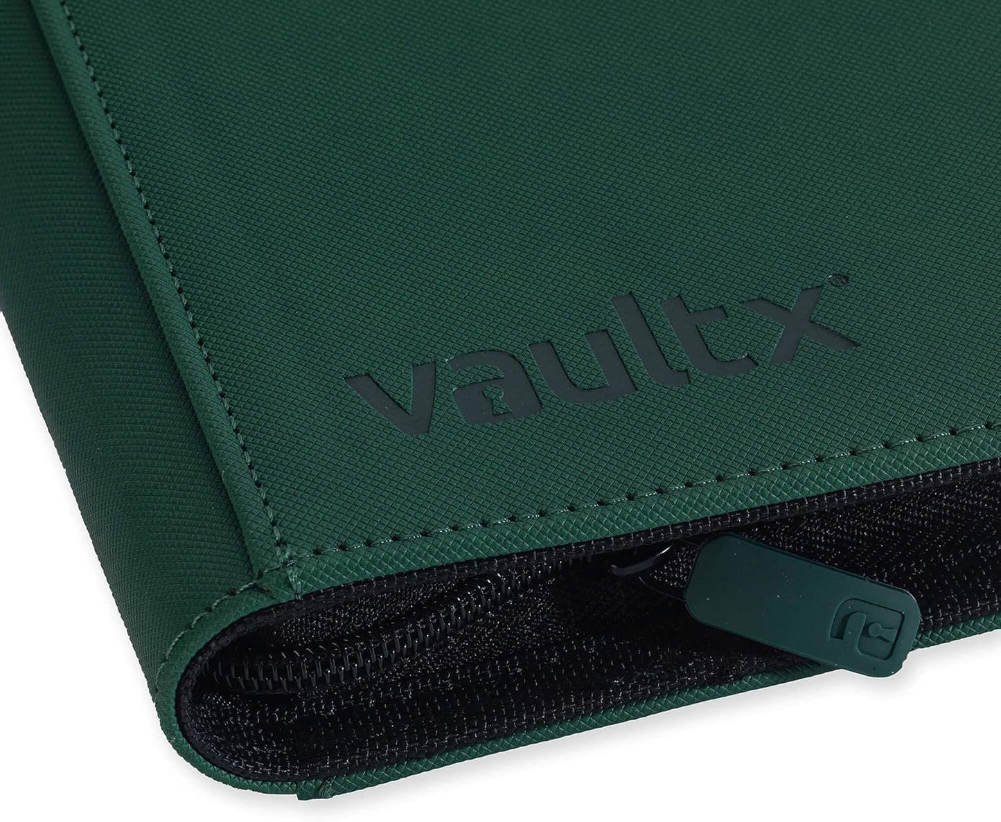 Vault X Premium Exo-Tec Zip Binder 4 Pocket, 20 Double-Sided Pages, 160 Side-Loading Slots for Board, Collectible or Trading Card Game Protective Folder Album
