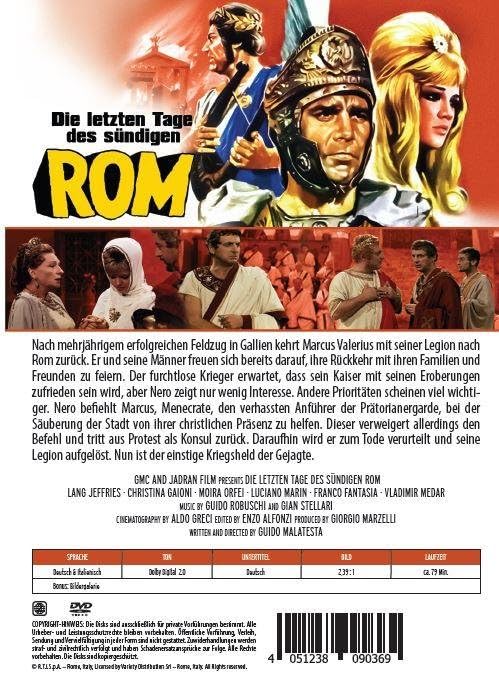 Die letzten Tage des sündigen Rom