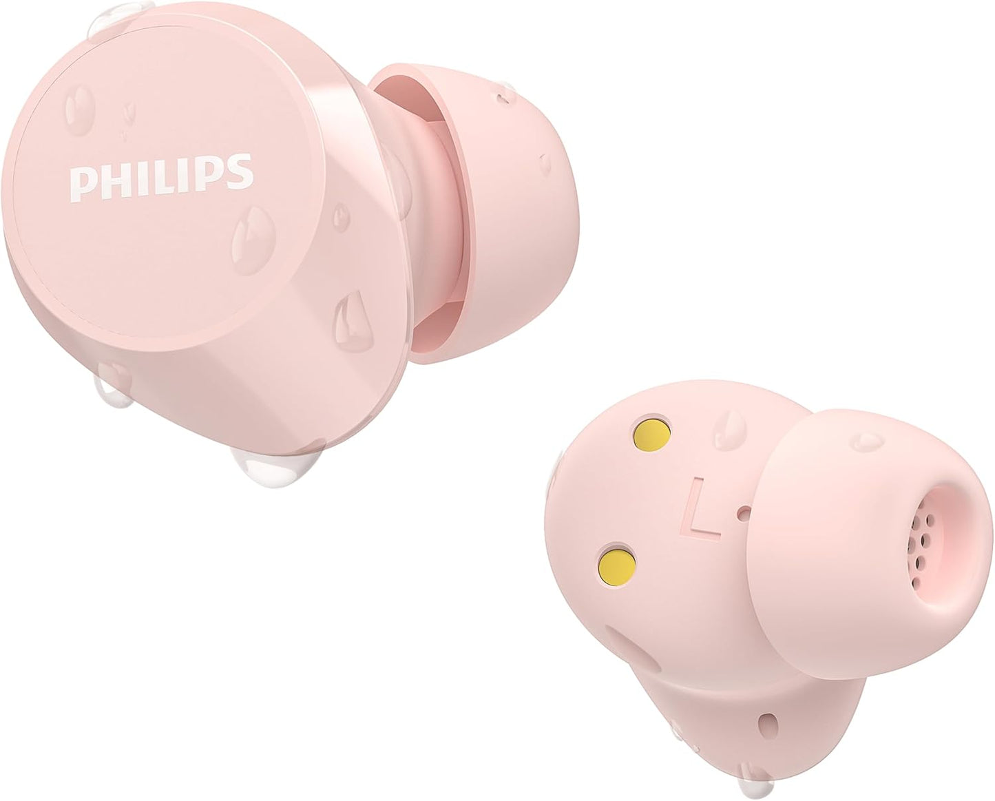 PHILIPS TAT1209PK True Wireless In Ear Bluetooth Headphones - Small Buds, Great Value, Natural Sound with Dynamic Bass, Clear Calls and Pocket-Sized Charging Case