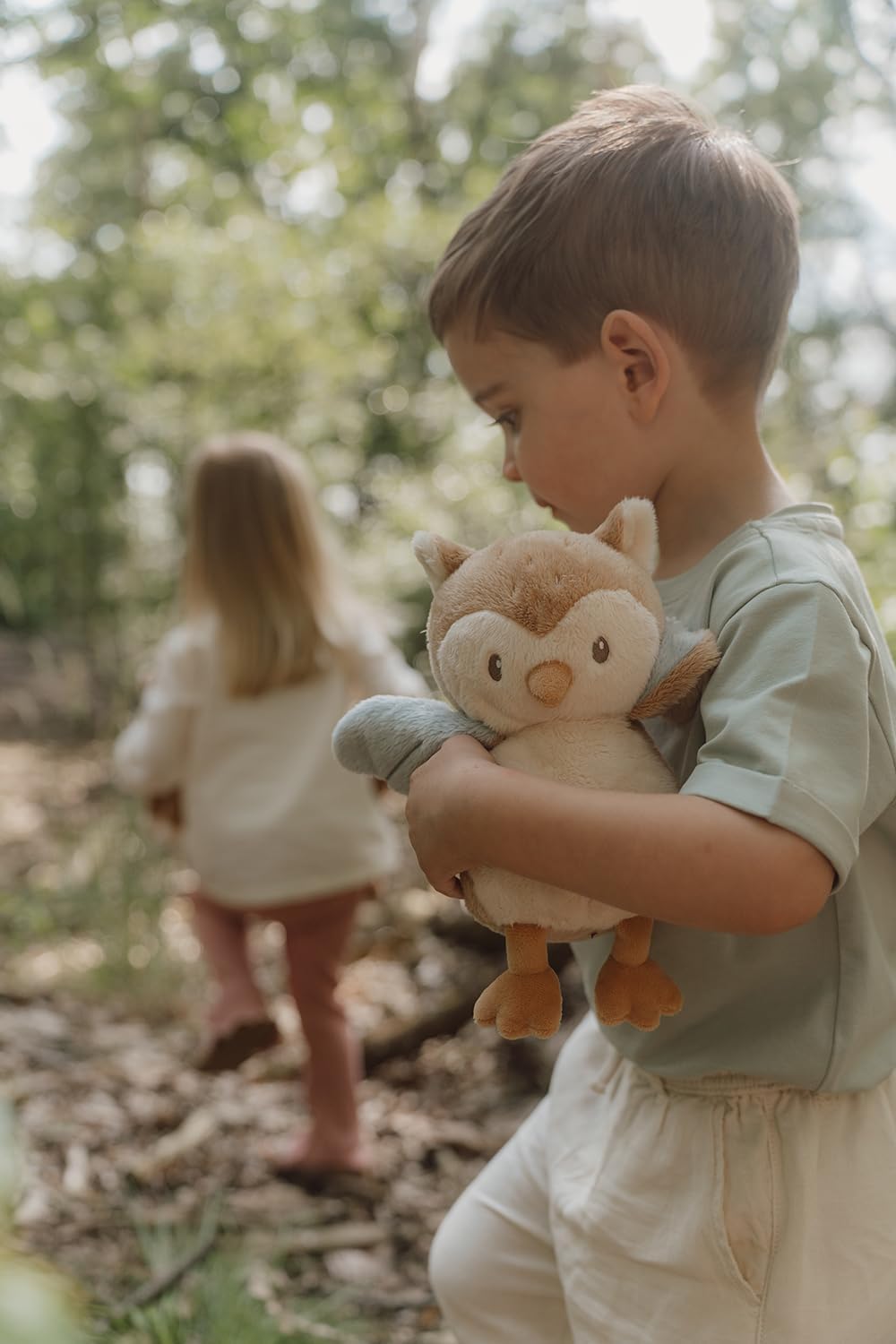 Little Dutch 8903 Knuffeldier uil - Forest Friends (31 cm)
