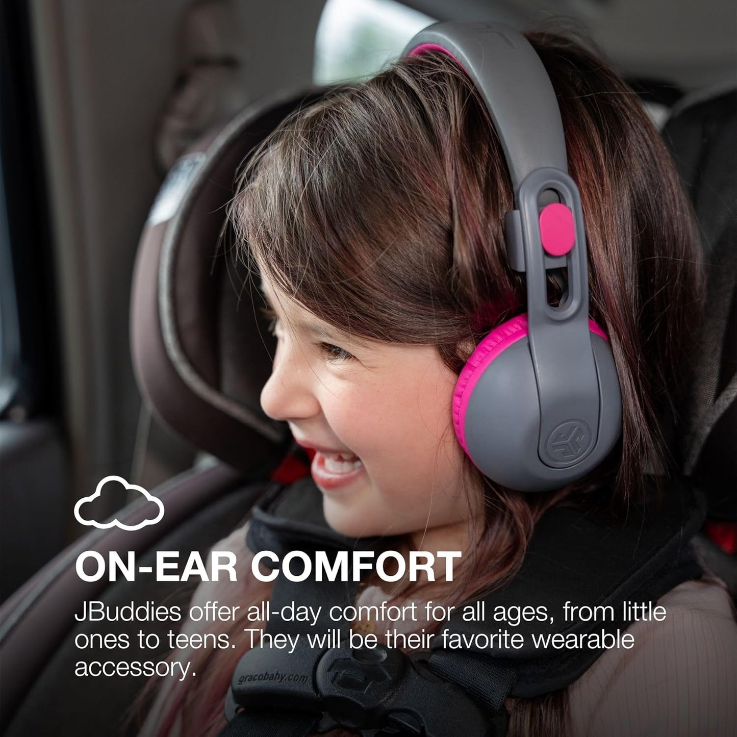 JLab JBuddies Studio 2 Kids Headphones Wireless - Bluetooth Headphones Kids for Boys & Girls, Volume Limited Childrens Earphones with Mic, 65+ Hr Playtime, Noise Isolation, Sharing & Wired Mode